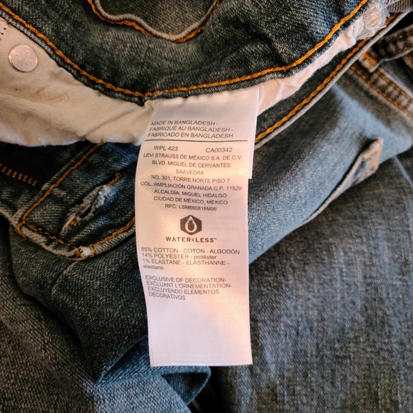 Levi Strauss Signature Men's Straight Fit Jeans - Picture 3 of 5